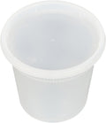 Asporto Microwavable To-Go Container - BPA Free round Soup Container with Clear Plastic Lid - Catering & Takeout - 24 Oz - Clear - Plastic - Disposable - 100Ct Box