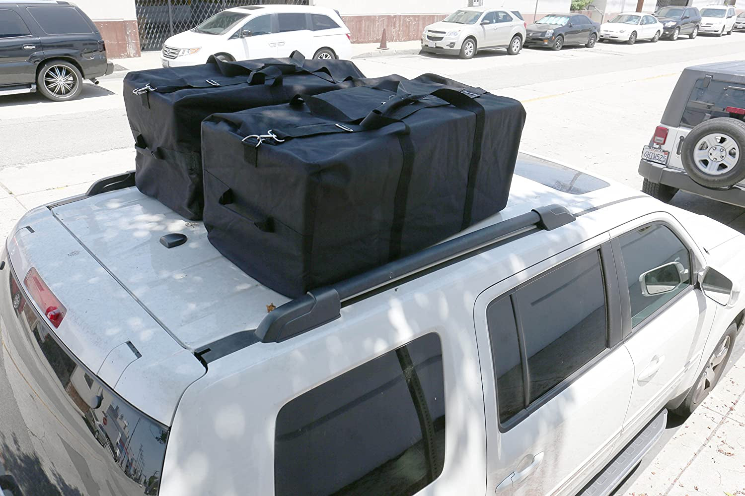 Heavy Duty Cargo Duffel Large Sport Gear Drum Set Equipment Hardware Travel Bag Rooftop Rack Bag